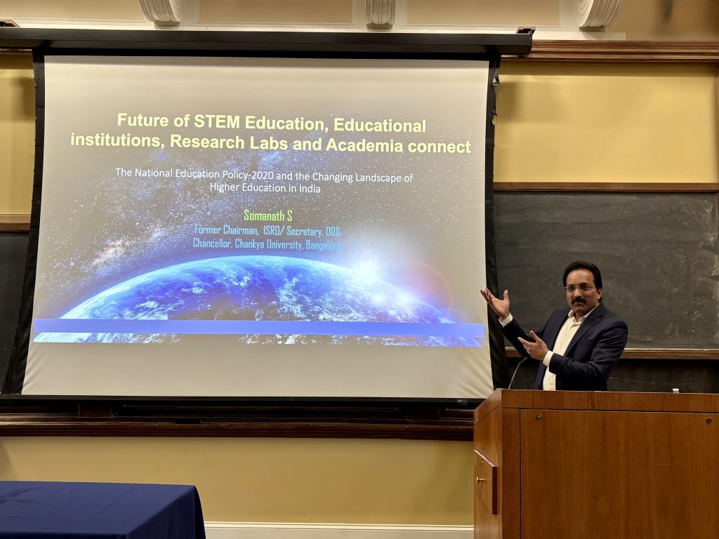 Dr. Somanath presenting
