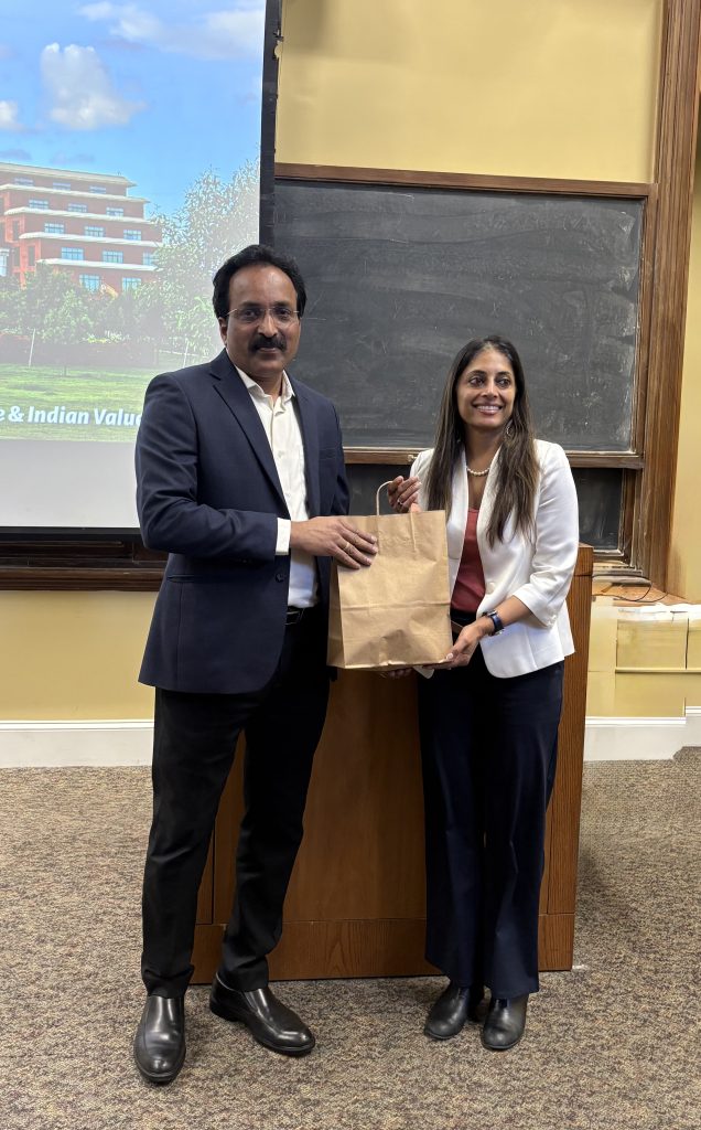 Dr. Somanath (left) and Dr. Sridevi Sarma (right)